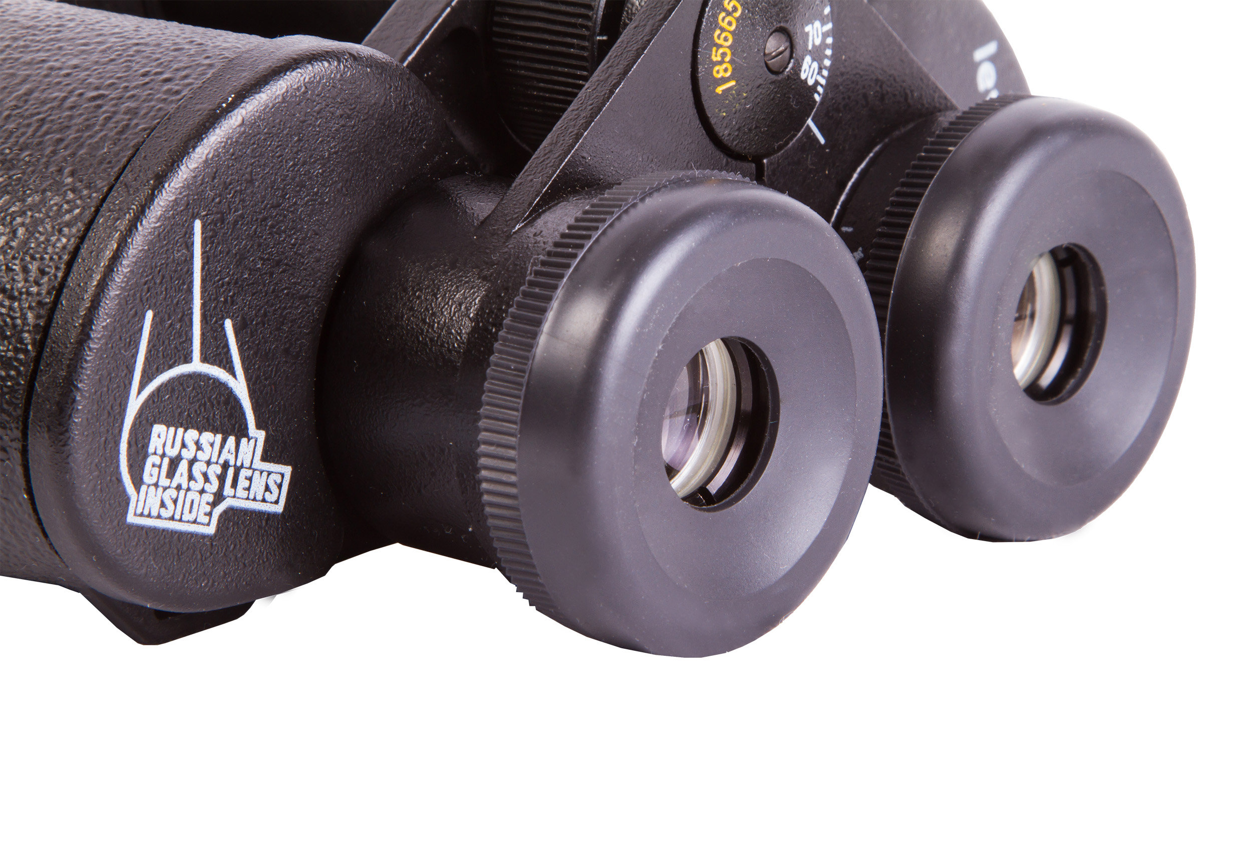 Oculares de los prismátiticos Levenhuk Heritage Base 15x50